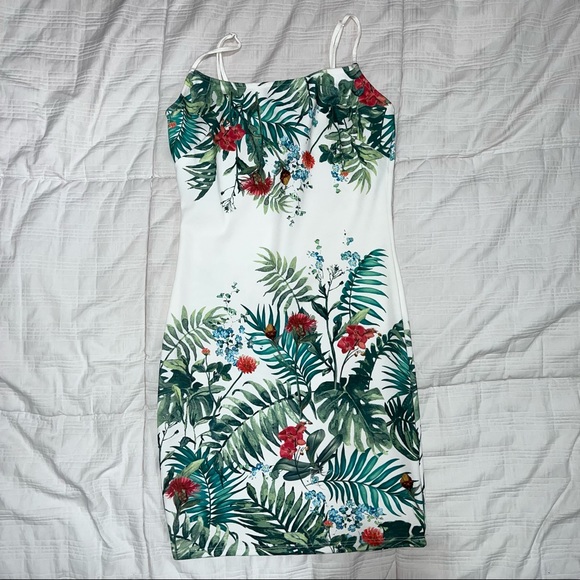 Tropical Mini Dress - Picture 1 of 4